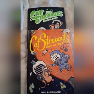 Catstronauts Graphic Novel BOOK 1 AND 2 SET
